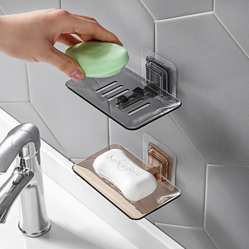 Adhesive Wall-Mount Soap Holder