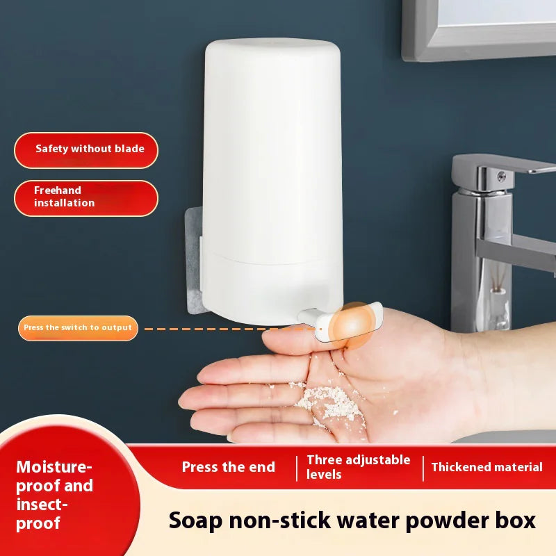 Dual-Function Bar Soap Holder with Built-In Shredder