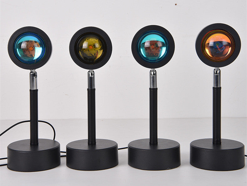 Aesthetic Sunset Projection Lamp – Cozy Room Glow Light
