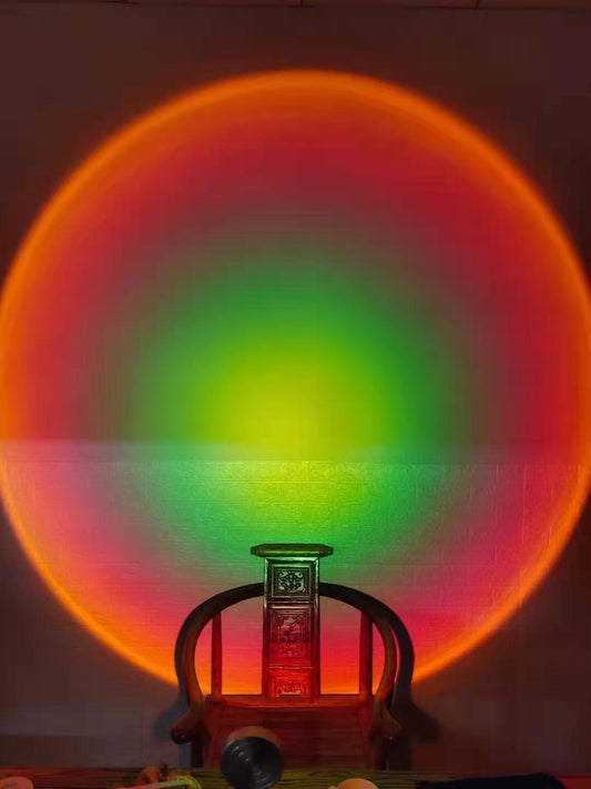 Aesthetic Sunset Projection Lamp – Cozy Room Glow Light