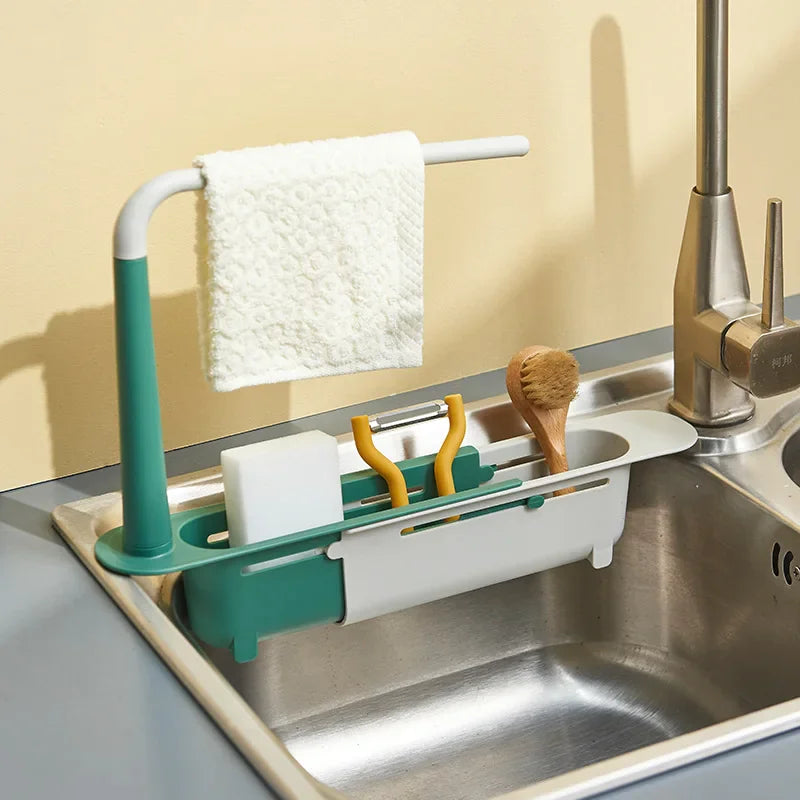 Adjustable Sink Organizer Rack