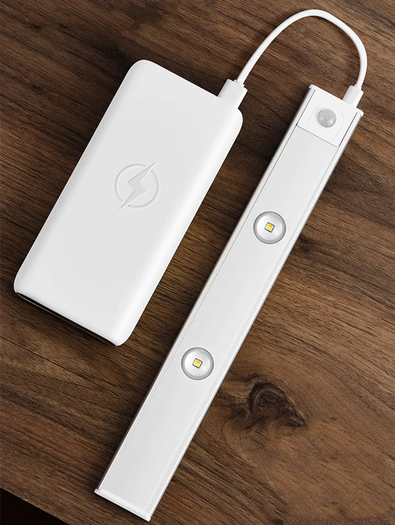 LED Motion Sensor Night Light – PIR Auto-On, Rechargeable