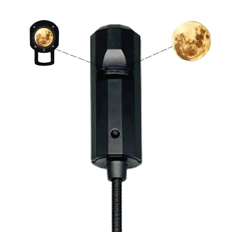 Moon & Earth Projection Lamp – USB Ambient LED Projector