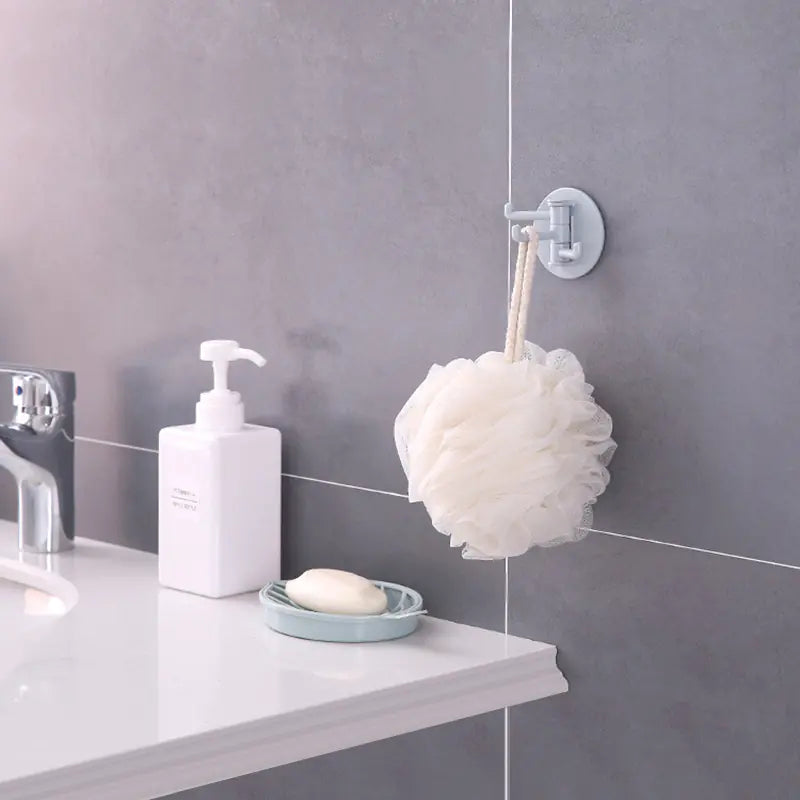 Adhesive Multi-Purpose Wall Hook Organizer