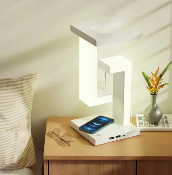 Anti-Gravity Wireless Charging LED Desk Lamp