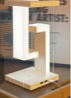 Anti-Gravity Wireless Charging LED Desk Lamp