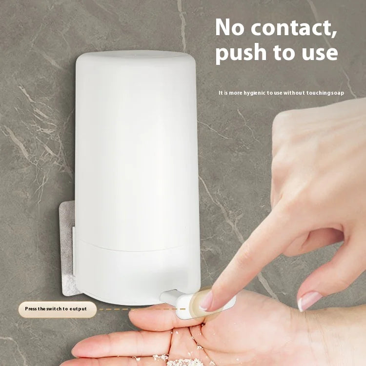 Dual-Function Bar Soap Holder with Built-In Shredder