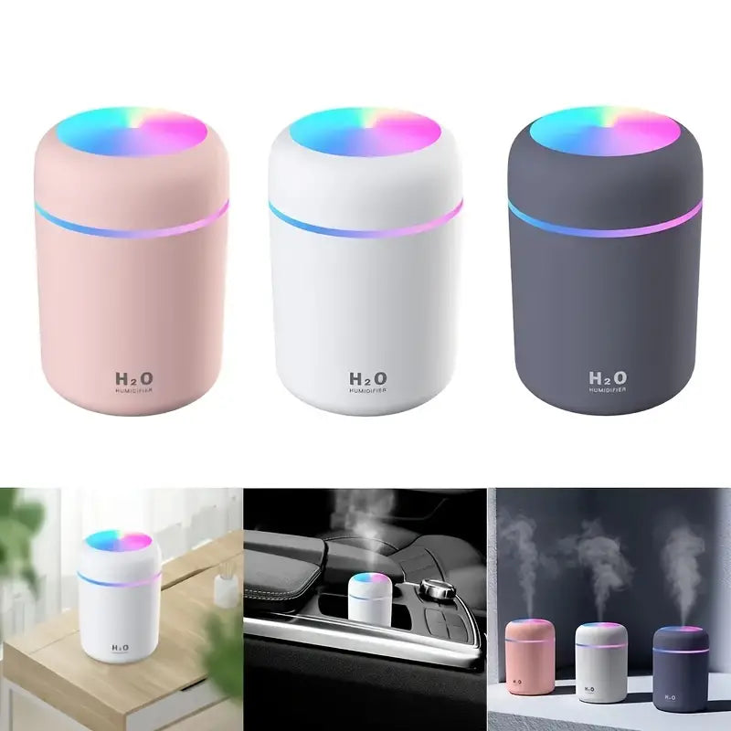 LumiMist 300ML USB Humidifier & Aroma Diffuser