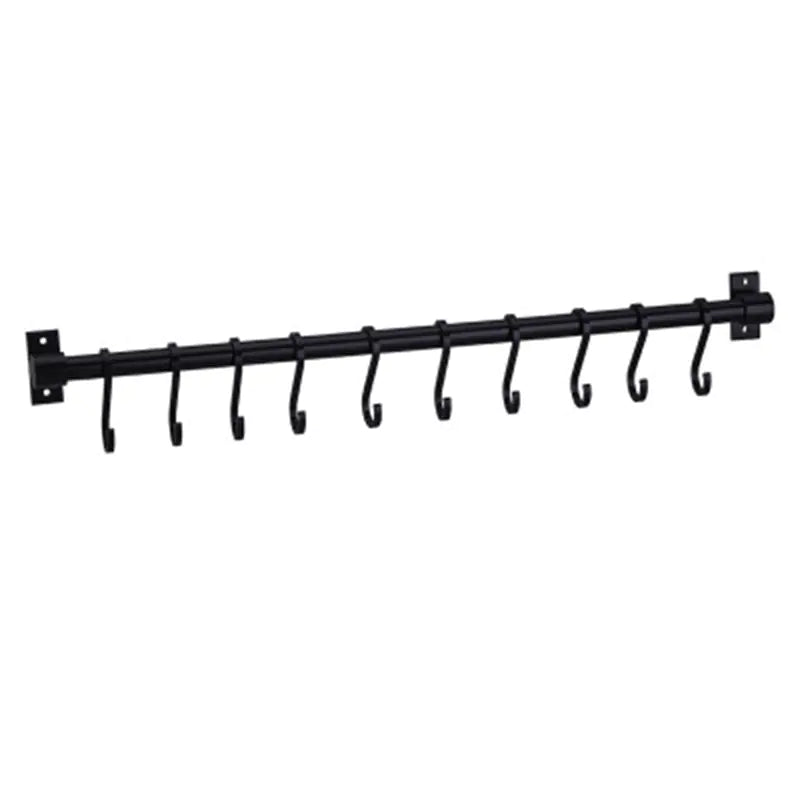 Wall-Mounted Multi-Hook Organizer