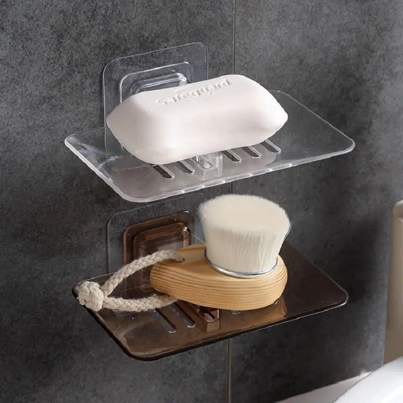 Adhesive Wall-Mount Soap Holder