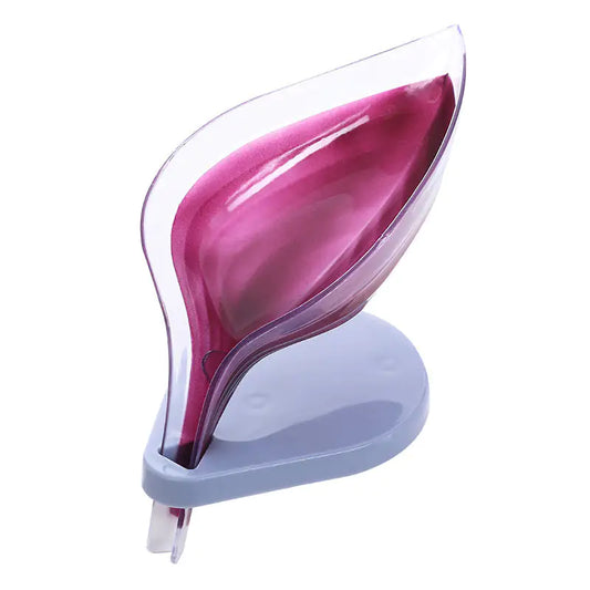 Creative Suction Cup Soap & Sponge Holder – Self-Draining Sink Organizer Box