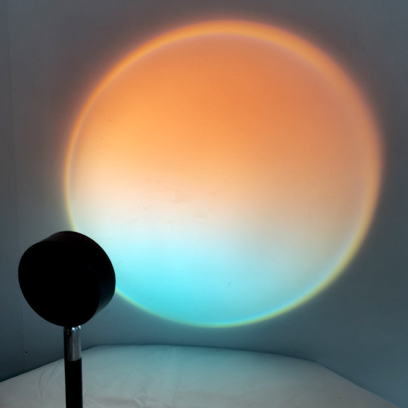 Aesthetic Sunset Projection Lamp – Cozy Room Glow Light
