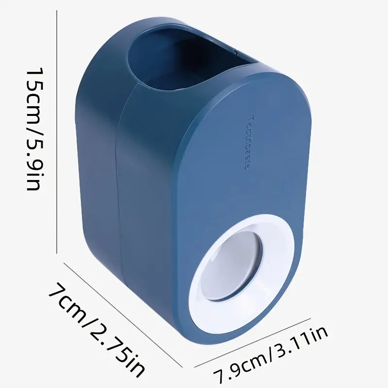 Automatic Toothpaste Dispenser + Wall-Mounted Holder