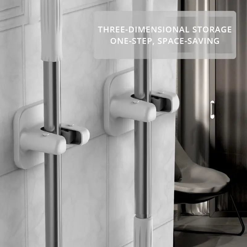 Self-Adhesive Wall Grip Holder – Single Clip Storage Hook