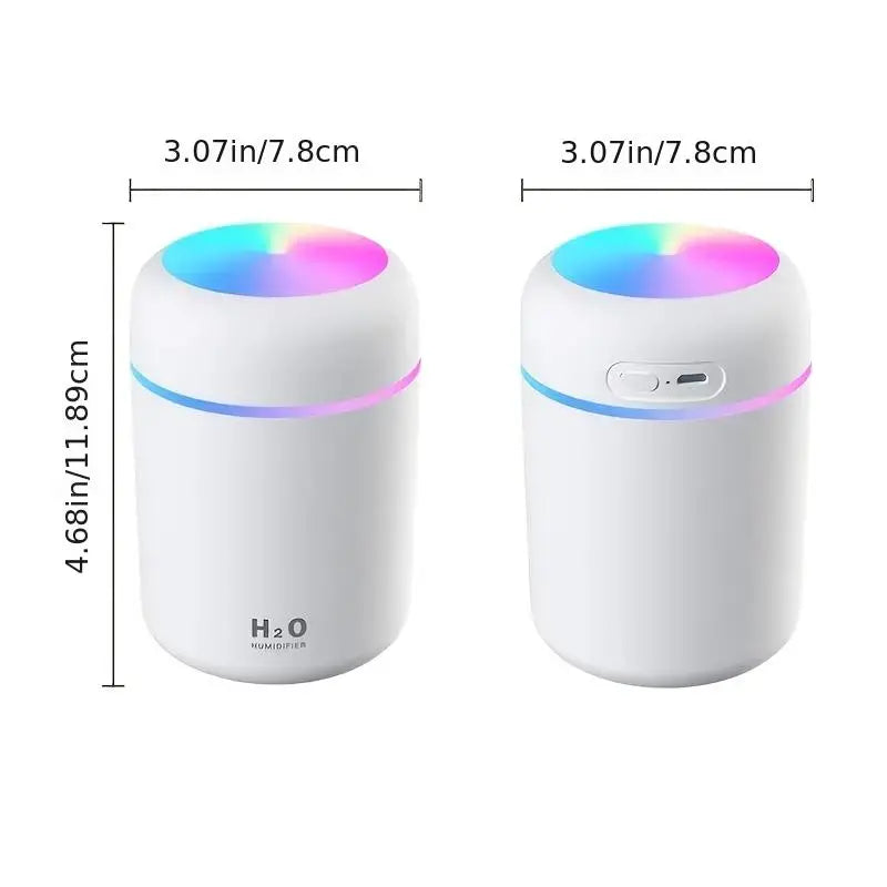 LumiMist 300ML USB Humidifier & Aroma Diffuser